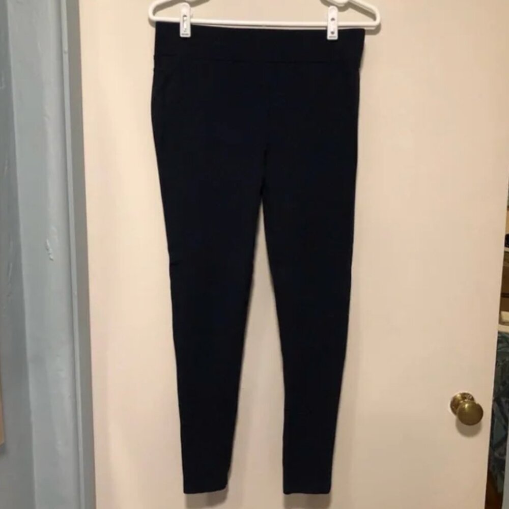 NEW LOFT DARK NAVY BLUE leggings / yoga pants - NWOT Women's Size M